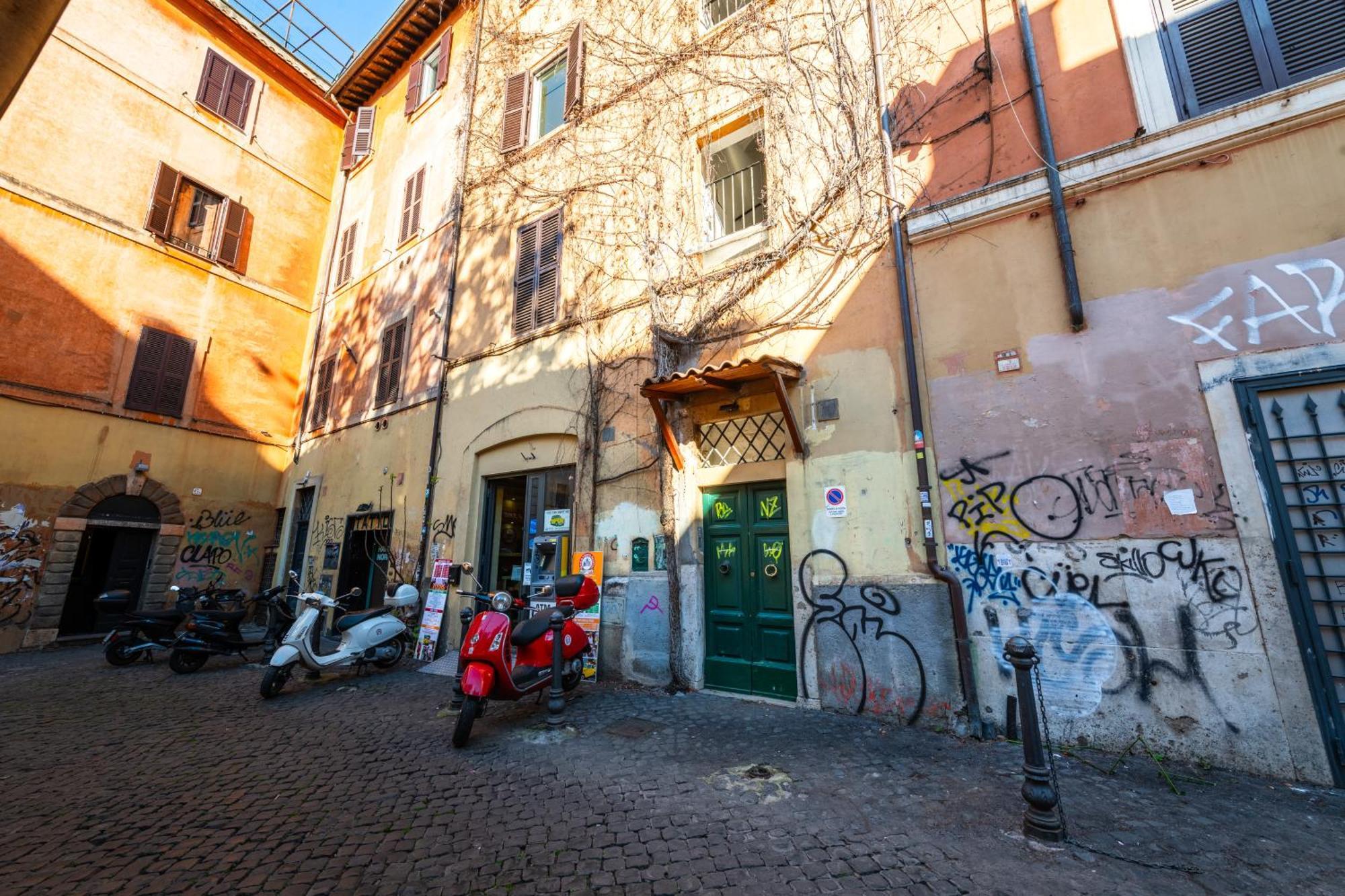 San Calisto Apartment Rom Exterior foto